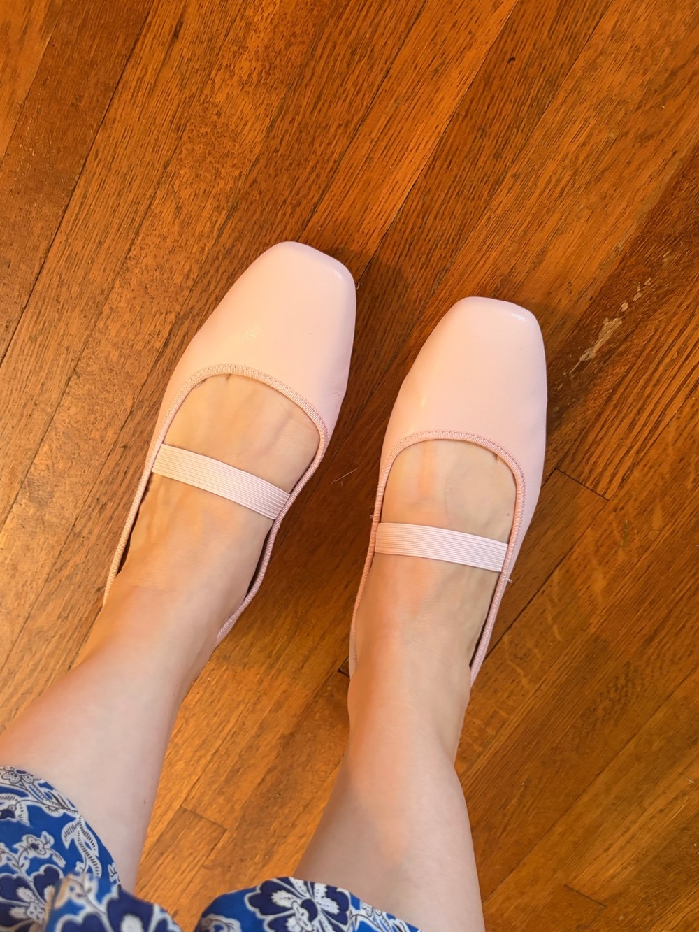 Old Navy Women's Ballet Flats with Elastic Strap - Light Pink